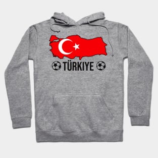 Turkey Soccer Country Fan Turkish Hoodie